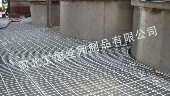 河南郑州电厂平台钢格板案例